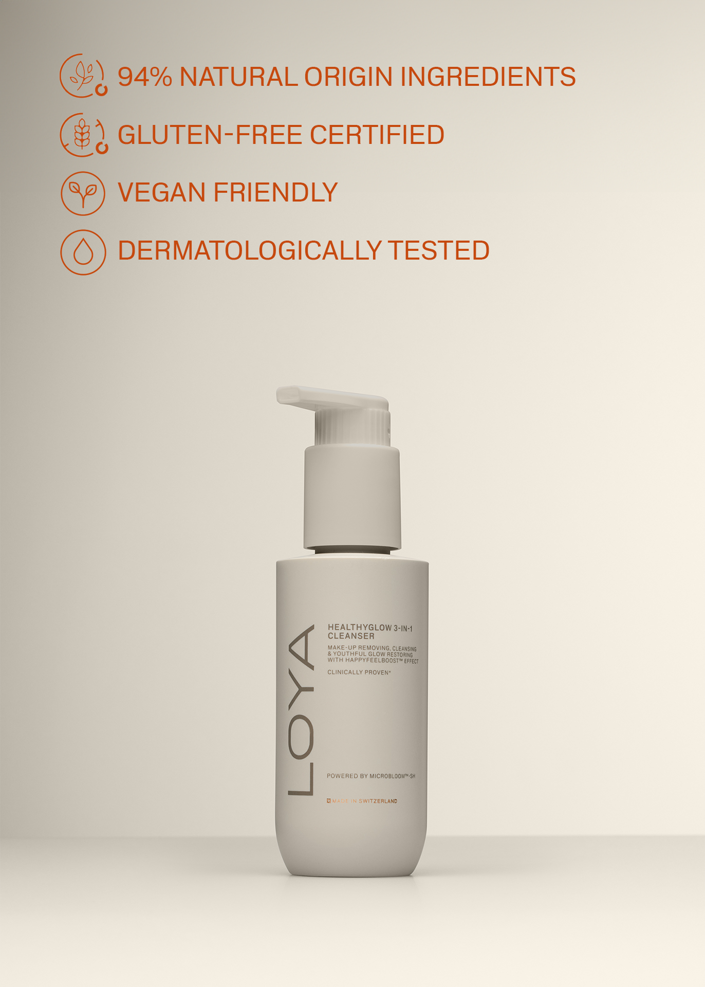 Healthyglow 3-in-1 Cleanser