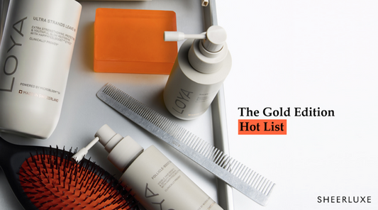 Sheerluxe calling LOYA’s haircare treatment line a breakthrough!