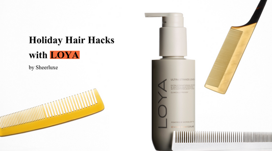 Loya's Ultrastrands leave-in in Sheerluxe summer edition