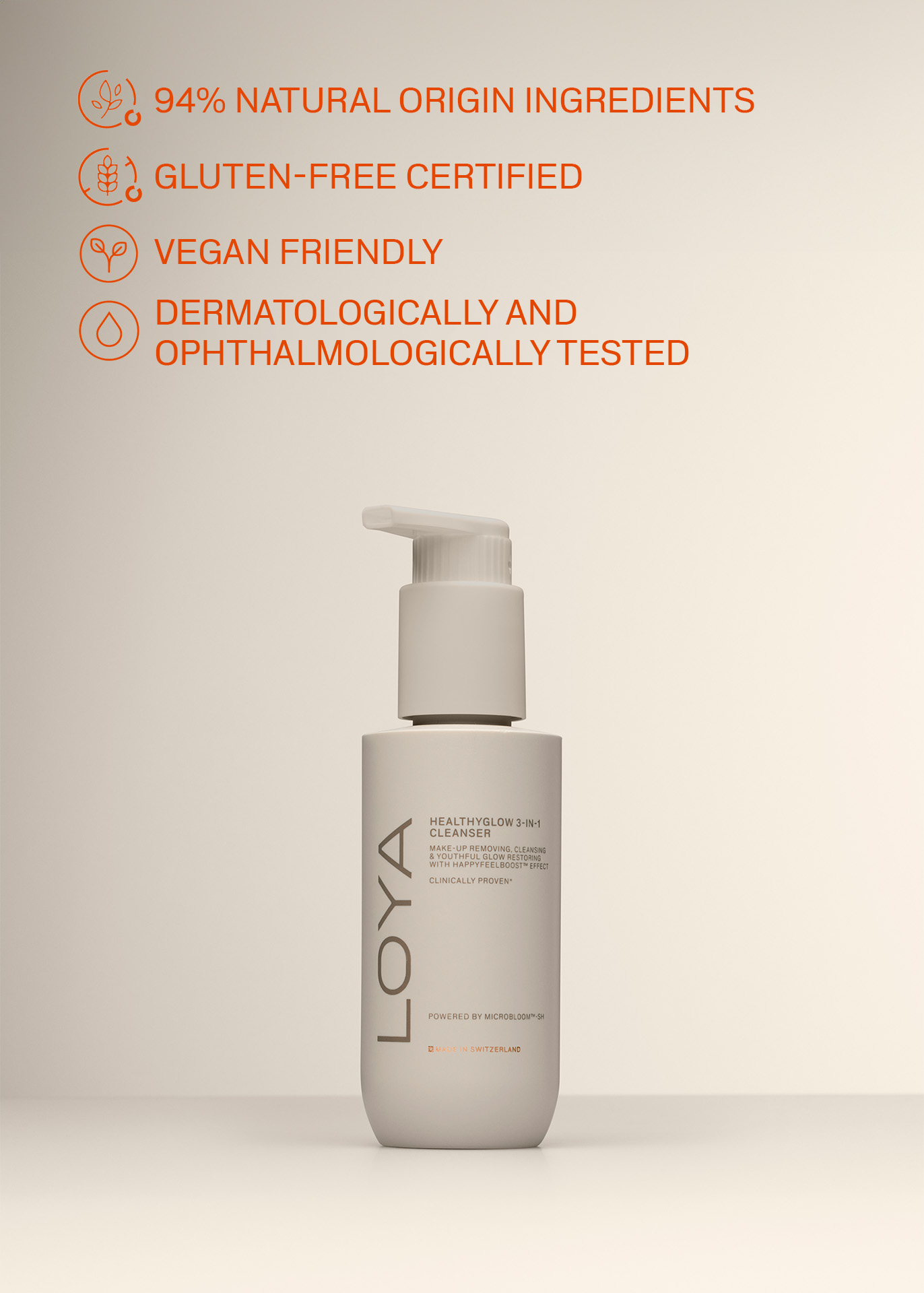 Healthyglow 3-in-1 Cleanser